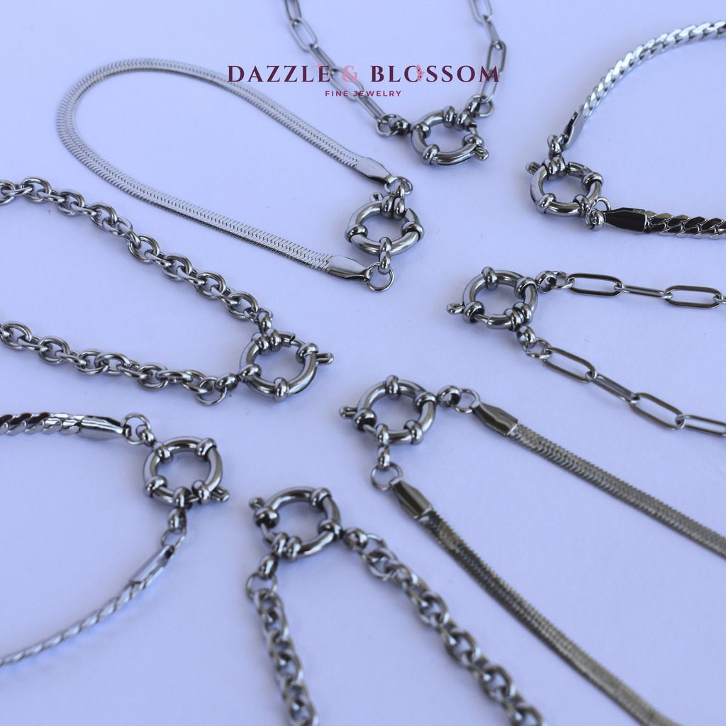 Clasp Chain Bracelets