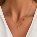 Moissanite Dots Necklace